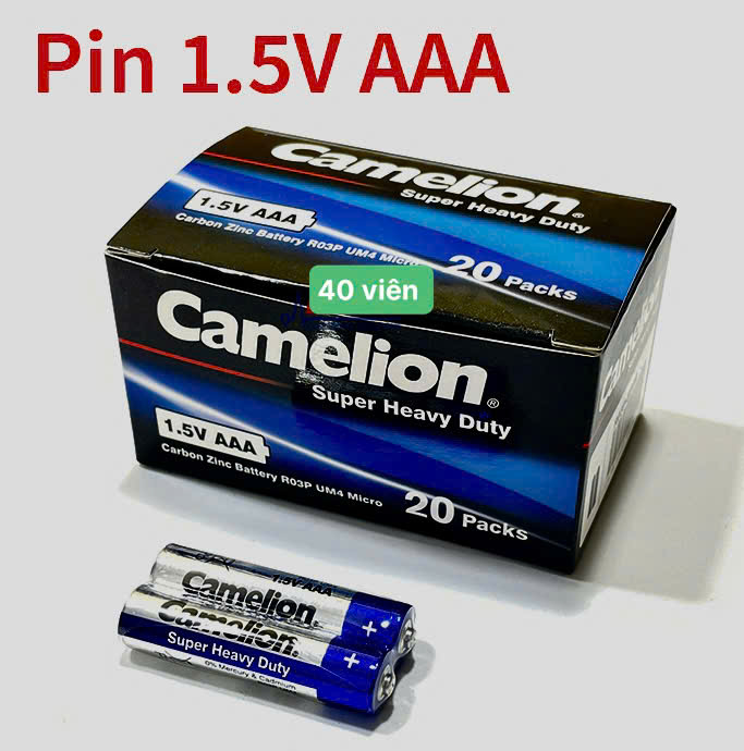 Pin Camelion AAA hộp 40 viên